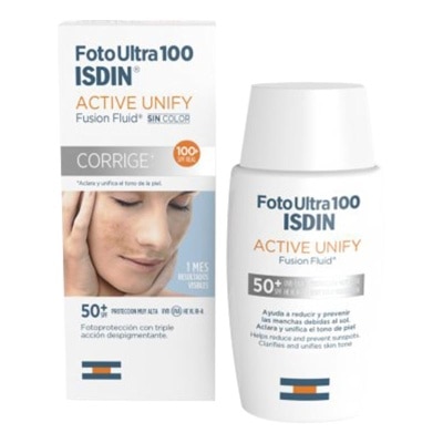 ISDIN Foto Ultra 100 ISDIN Active Unify Fusion Fluid SPF 50+