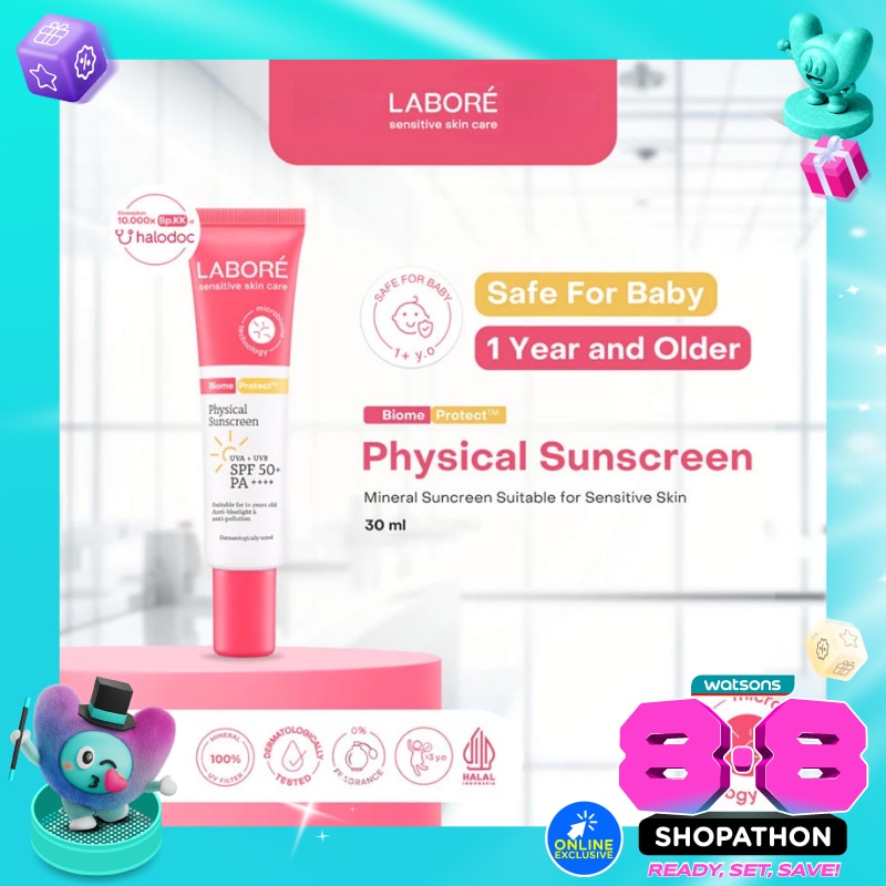 Sensitive Skin Care BiomeProtect Physical Sunscreen 30 ml image