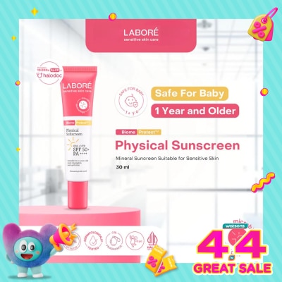 LABORE - Sensitive Skin Care BiomeProtect Physical Sunscreen SPF 50+ PA++++ 30ml
