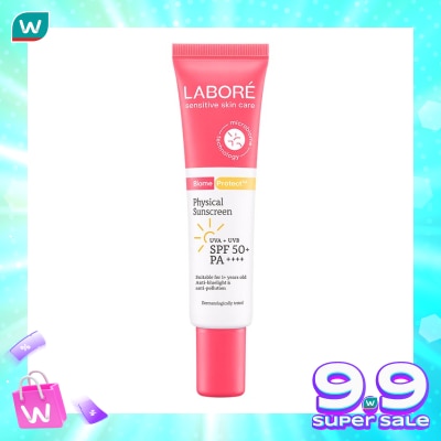 LABORE Labore Sensitive Skin CareBiomeProtect™ Physical Sunscreen SPF50+ PA+++ 30ml