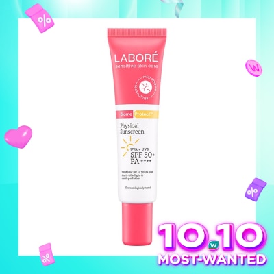 LABORE Labore Sensitive Skin CareBiomeProtect™ Physical Sunscreen SPF50+ PA+++ 30ml