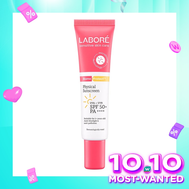 Labore Sensitive Skin CareBiomeProtect™ Physical Sunscreen SPF50+ PA+++ 30ml