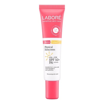 LABORE Wardah Sensitive Skin CareBiomeProtect™ Physical Sunscreen SPF50+ PA+++ 30ml