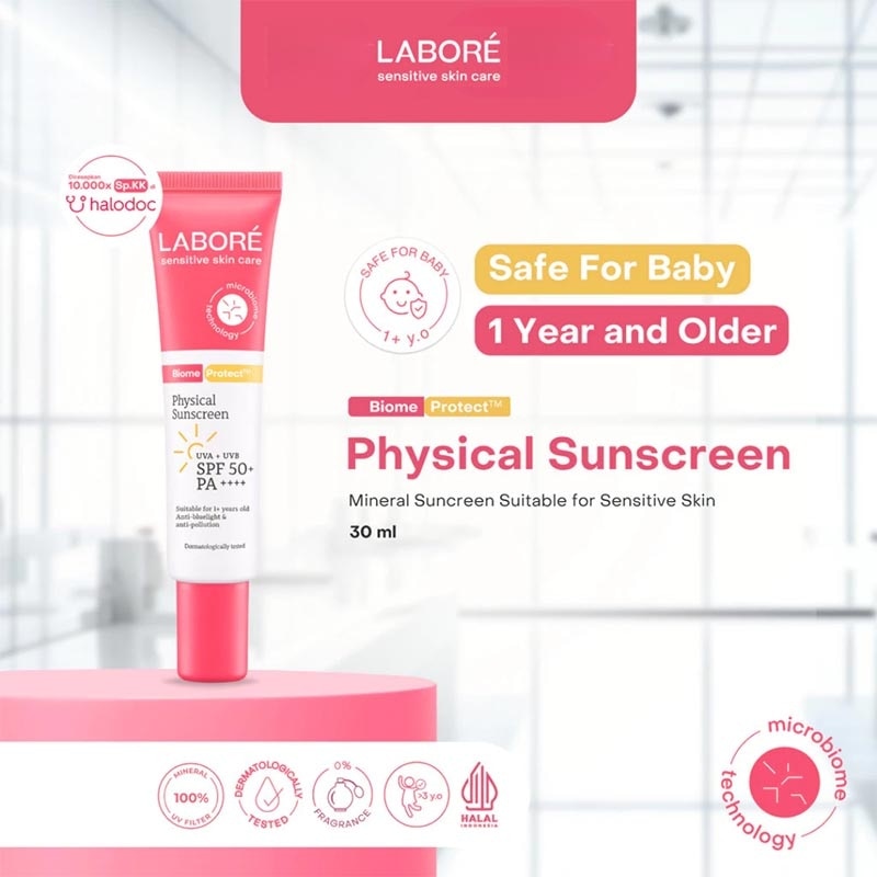 Sensitive Skin Care BiomeProtect Physical Sunscreen 30 ml