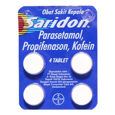 SARIDON Saridon Tab 4'S