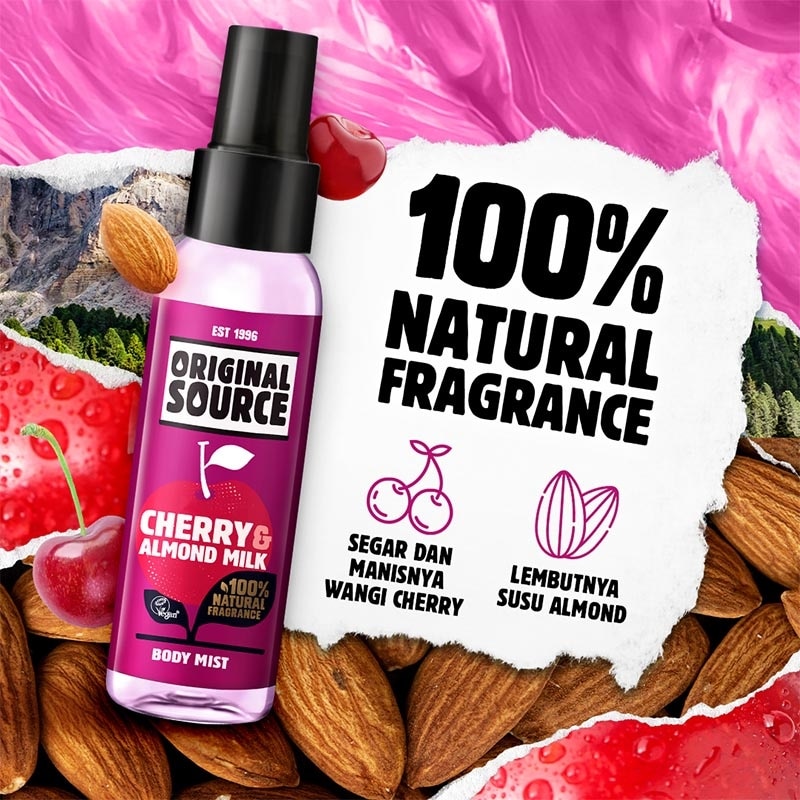 Original Source Body Mist Cherry & Almond 100ml
