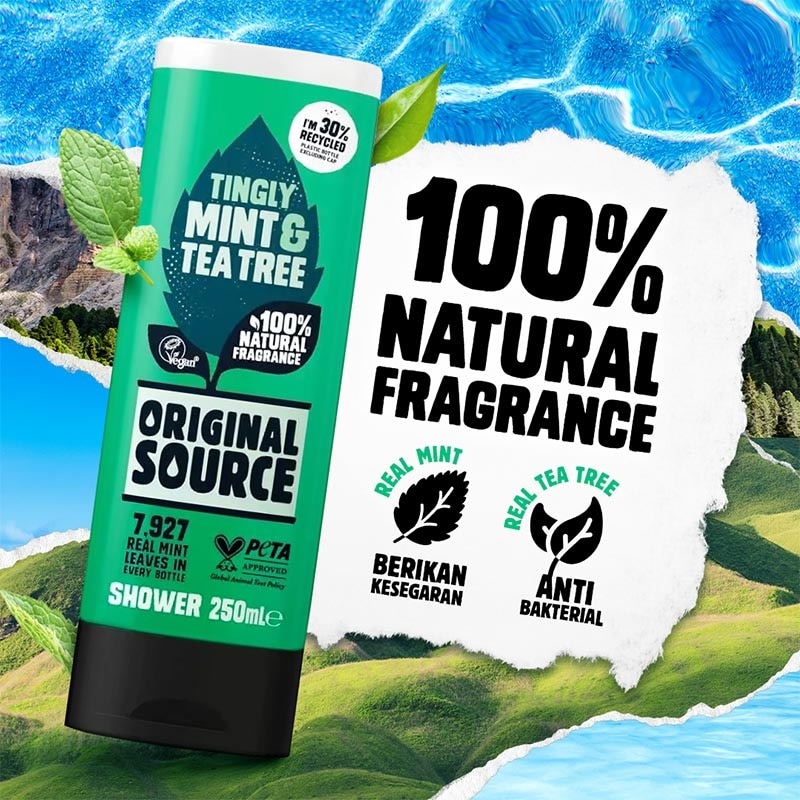 Original Source Body Wash Mint & Tea Tree 250ml