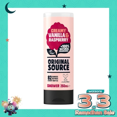ORIGINAL SOURCE Original Source Body Wash Vanilla & Raspberry 250ml