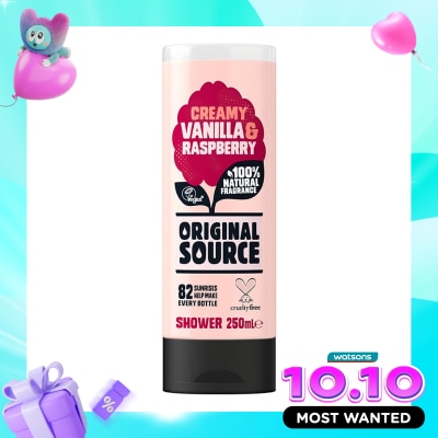 ORIGINAL SOURCE Original Source Body Wash Vanilla & Raspberry 250ml image