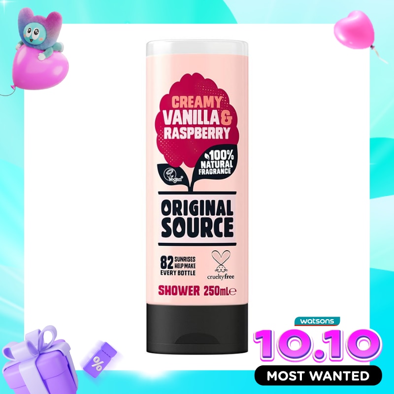 Original Source Body Wash Vanilla & Raspberry 250ml image