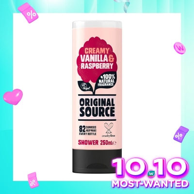 ORIGINAL SOURCE Original Source Body Wash Vanilla & Raspberry 250ml