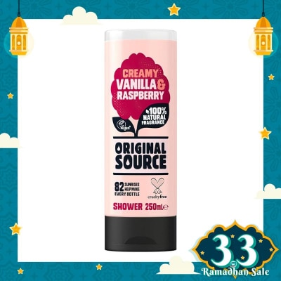 ORIGINAL Original Source Body Wash Vanilla & Raspberry 250ml