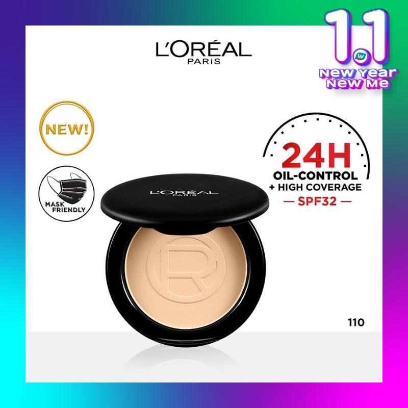 L'OREAL L'Oreal Infallible Oil Killer High Coverage Powder 110 Rose Vanilla