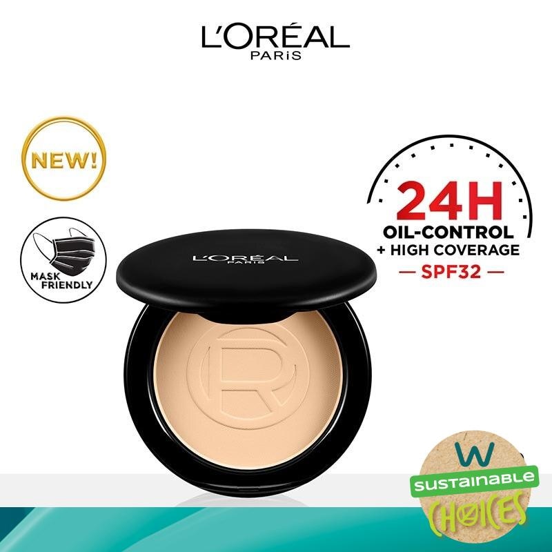 L'OREAL L'Oreal Infallible Oil Killer High Coverage Powder 110 Rose Vanilla