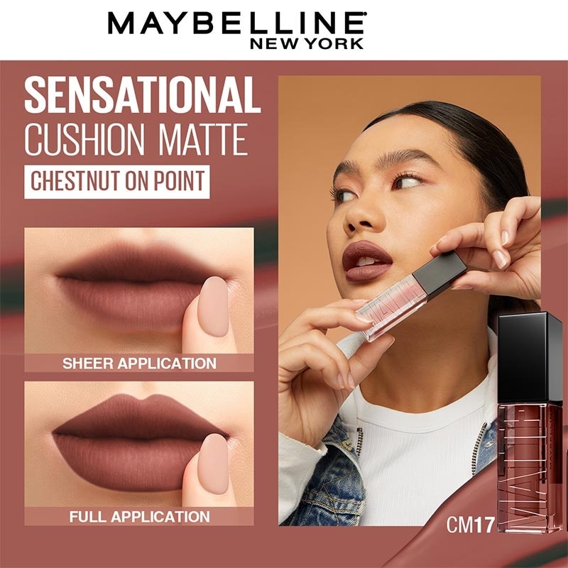 Sensational Cushion Matte CM17 CHESTNUT ON POINT