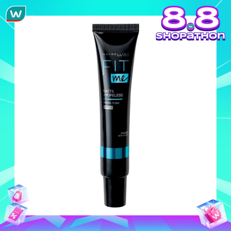 Promo Harga Maybelline Fit Me Matte and Poreless Primer 30 ml - Watsons