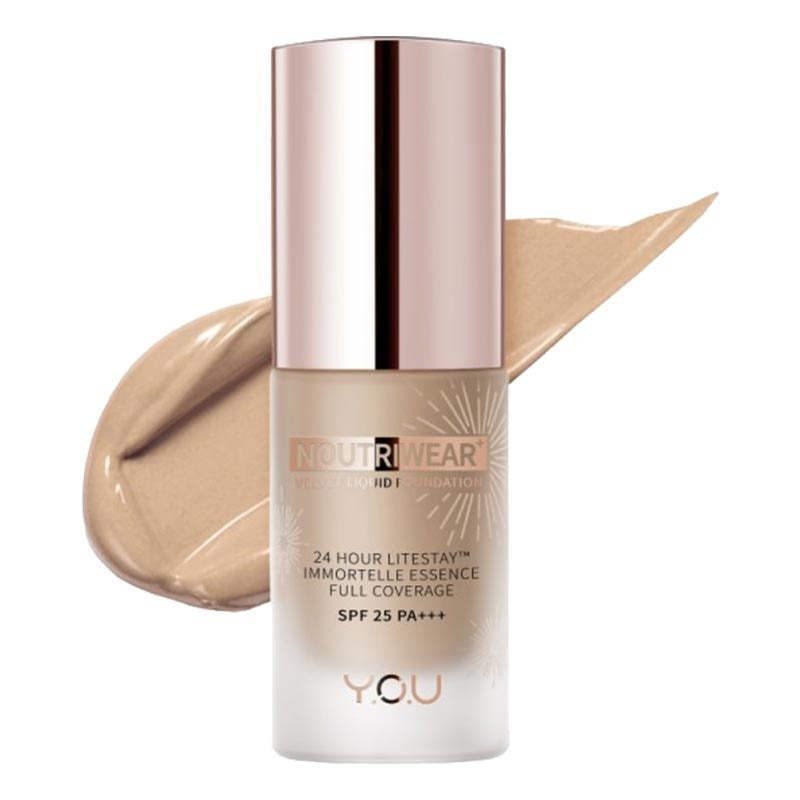 You NoutriWear+ Velvet Liquid Foundation N508 Medium Beige