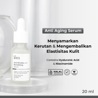 BLESS BLESS ANTI-WRINKLE & REVITALZ SERUM 20ML