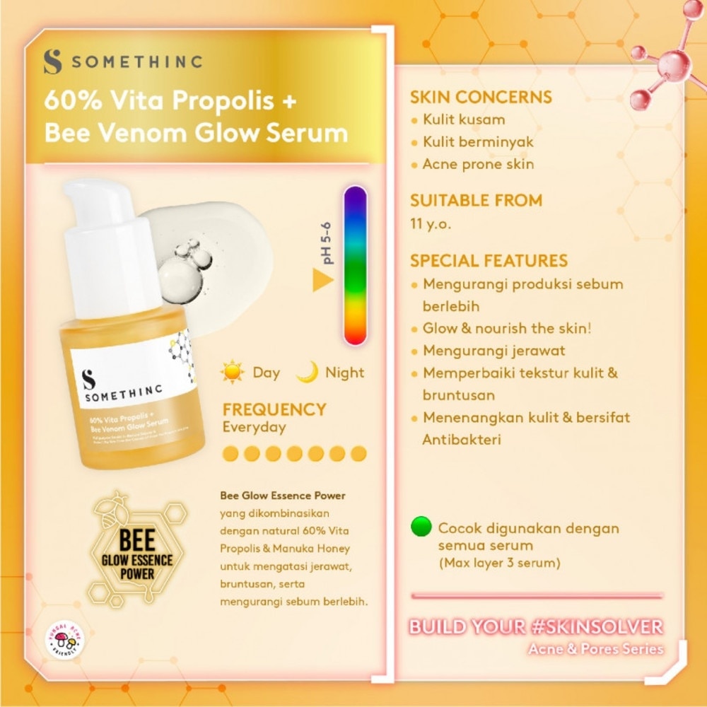 60% Vita Propolis + Bee Venom Glow Serum 20ml