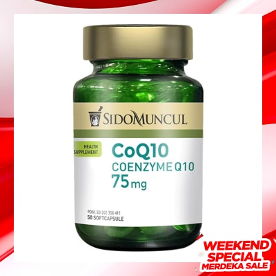 SM NATURAL Sidomuncul Natural CoQ10 75Mg 50's