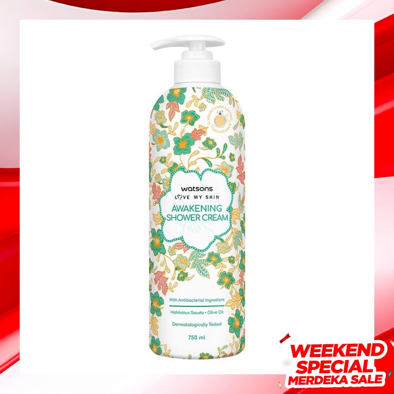 Watsons Awakening Shower Cream 750ml