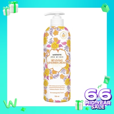 WATSONS Watsons Reviving Shower Cream 750ml