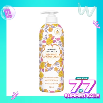 WATSONS Watsons Reviving Shower Cream 750ml