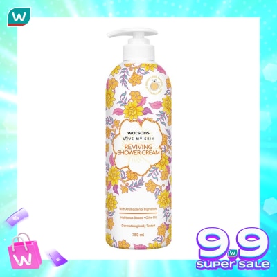 WATSONS Watsons Reviving Shower Cream 750ml