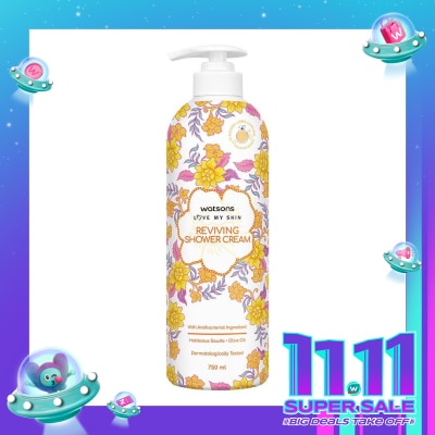 WATSONS Watsons Reviving Shower Cream 750ml