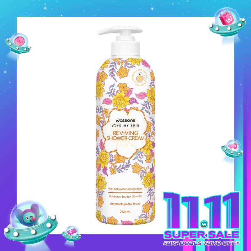 Watsons Reviving Shower Cream 750ml