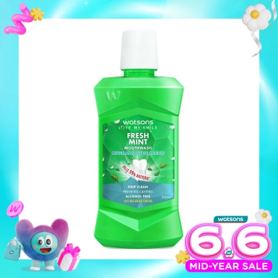 WATSONS COLLECTION - Watsons Fresh Mint Mouthwash
