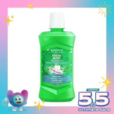 WATSONS - Watsons Fresh Mint Mouthwash
