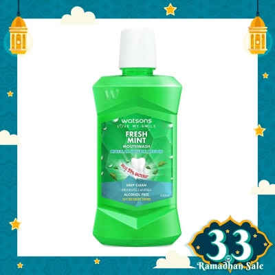 WATSONS Watsons Fresh Mint Mouthwash