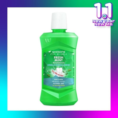 WATSONS Watsons Fresh Mint Mouthwash