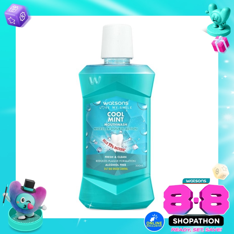 Watsons Cool Mint Mouthwash image