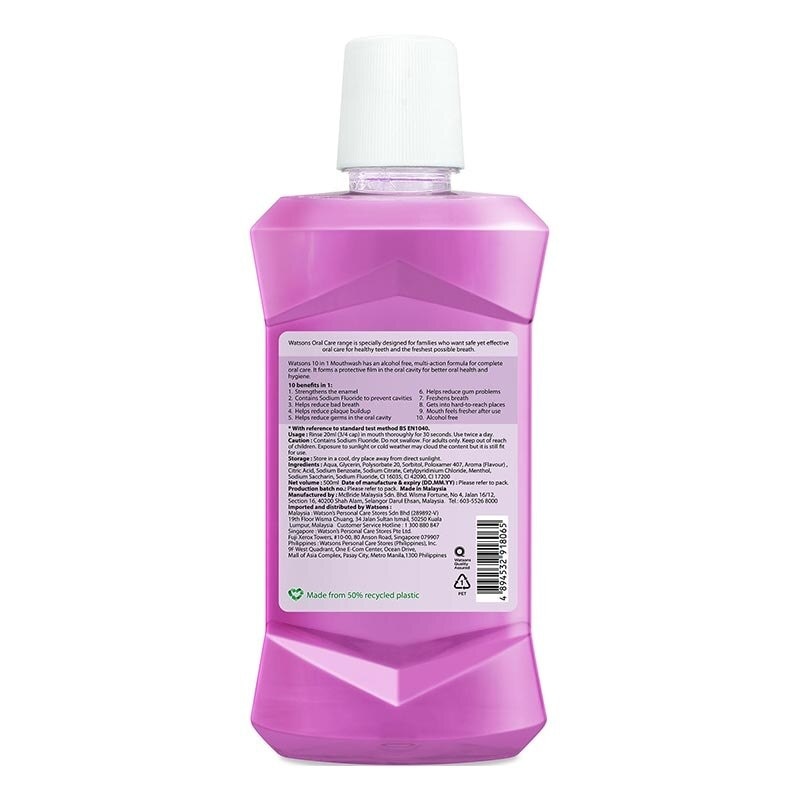 Watsons 10 in 1 Mouthwash