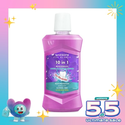 WATSONS - Watsons 10 in 1 Mouthwash