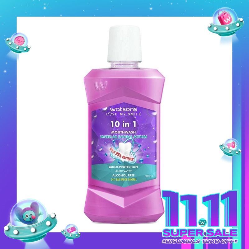 Watsons 10 in 1 Mouthwash