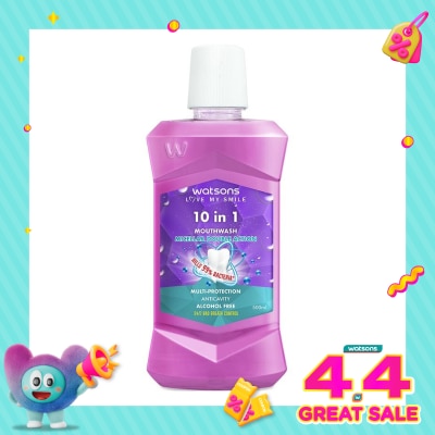 WATSONS - Watsons 10 in 1 Mouthwash