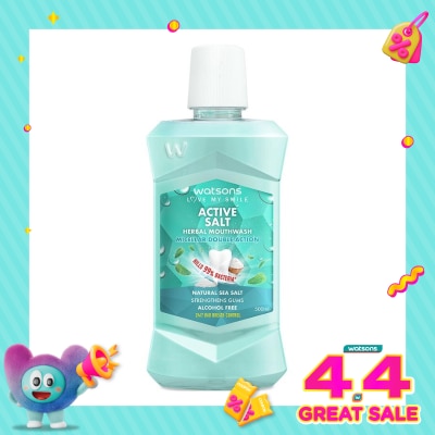 WATSONS - Watsons Active Salt Herbal Mouthwash