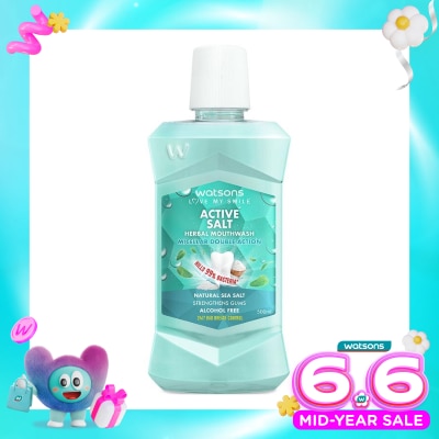 WATSONS COLLECTION - Watsons Active Salt Herbal Mouthwash