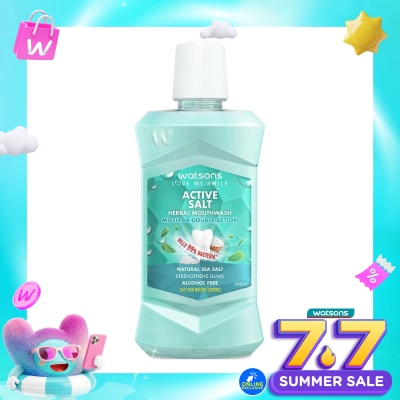 WATSONS - Watsons Active Salt Herbal Mouthwash