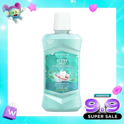 WATSONS COLLECTION - Watsons Active Salt Herbal Mouthwash image