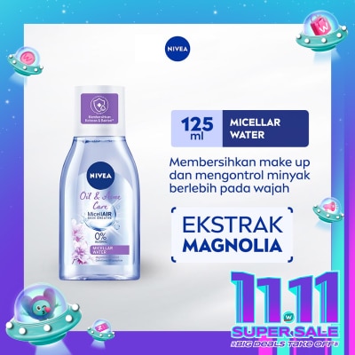 NIVEA Nivea MicellAir Oil & Acne Care 125mL - Untuk Kulit Berjerawat