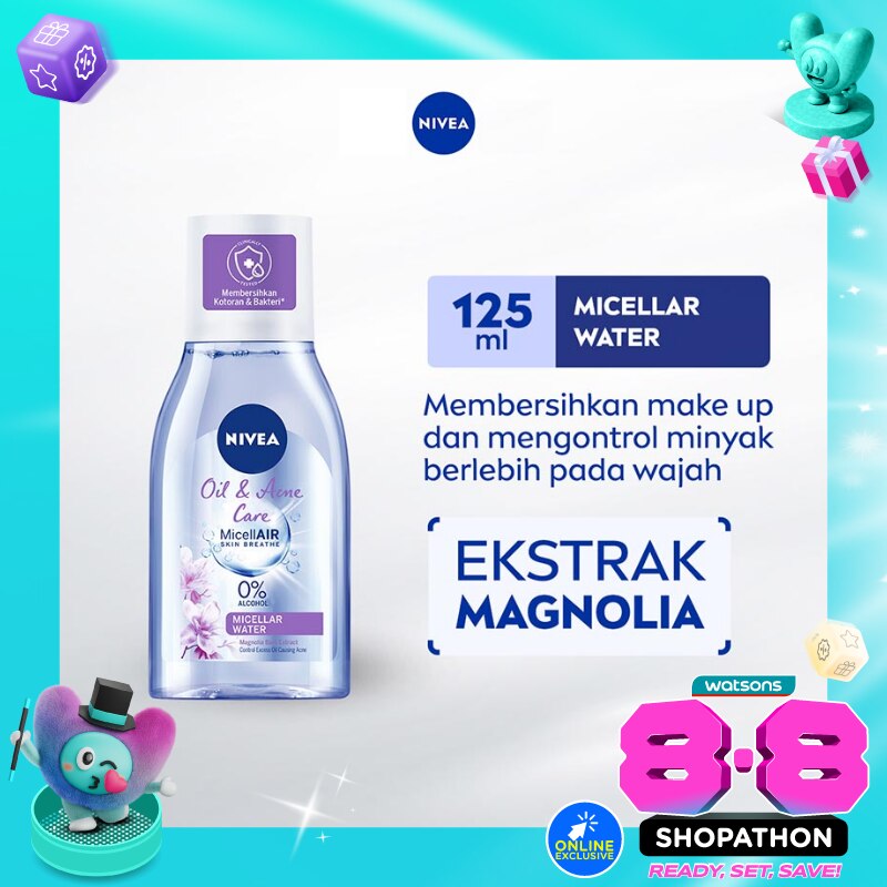 Nivea Oil &. Acne Care Micellair 125Ml image