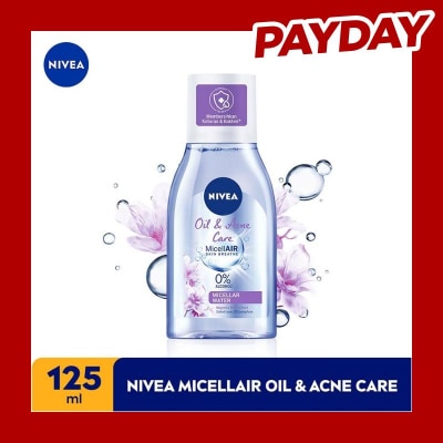 NIVEA Nivea MicellAir Oil & Acne Care 125mL - Untuk Kulit Berjerawat