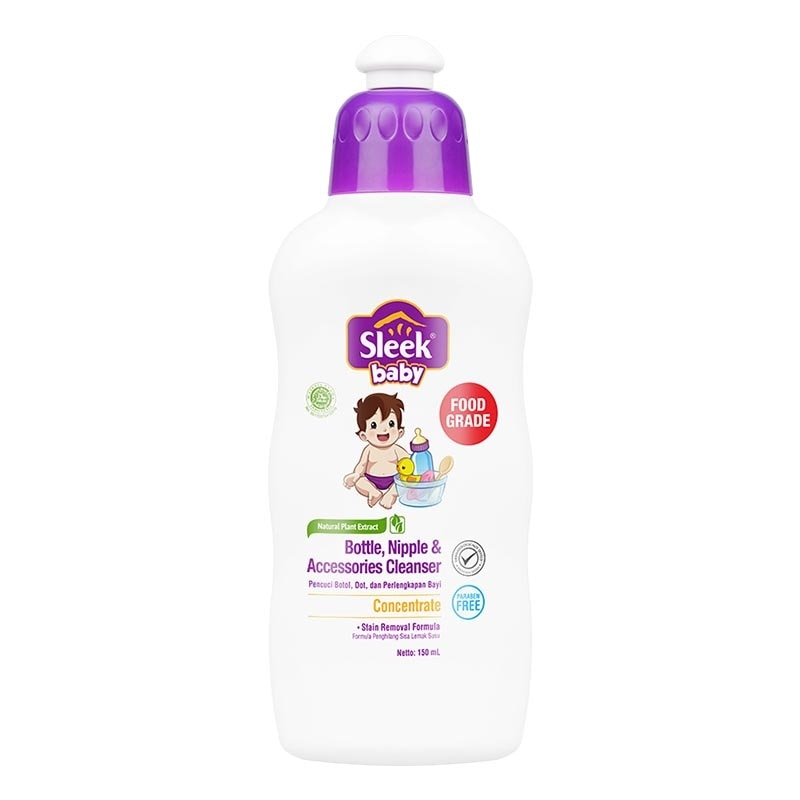 Sleek Baby Bottle Nipple &. Accessories Cleanser 150 ml