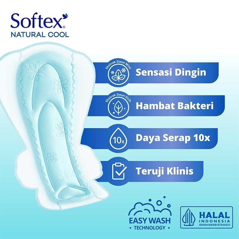 Softex Natural Cool + Night 29Cm 10'S