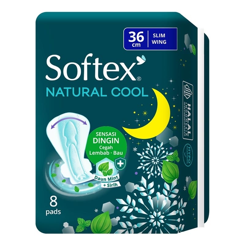 Softex Natural Cool + Night 36Cm 8'S