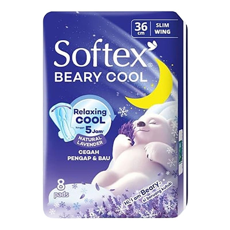 Softex Natural Cool+ Super Slim 36cm 8'S